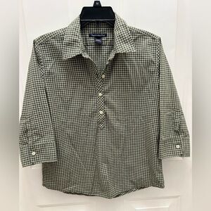 Vintage Abercrombie & Fitch Half Button Front Shirt